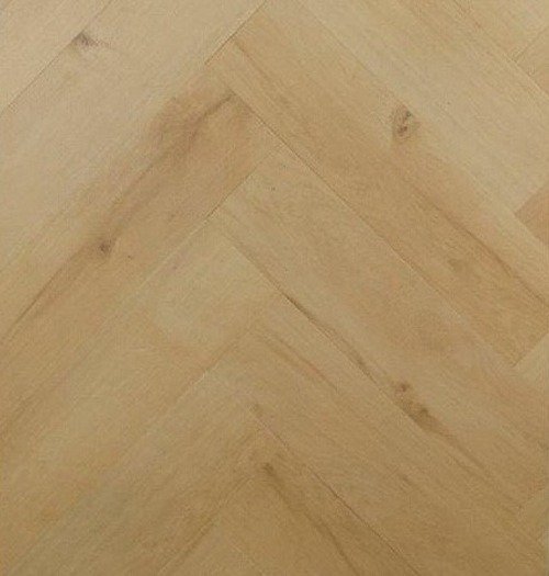 Warm eik plak pvc visgraat