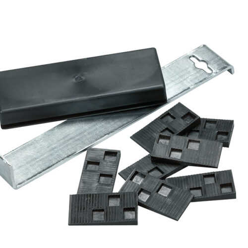 Legset 3 delig (stootblok, ijzer en afstandblokken)