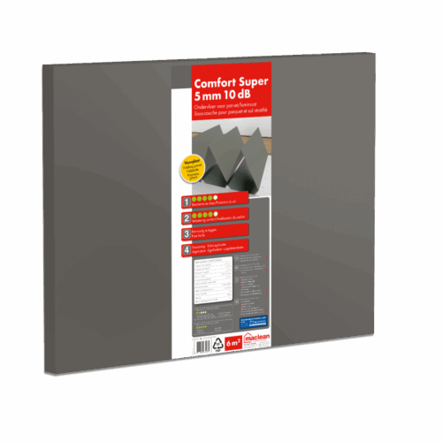 10dB Gecertificeerde ondervloer plaat 5mm
