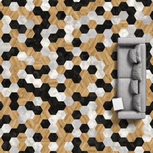 Moduleo Moods - Big Hexagon - 260